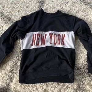 New York crewneck brandy Melville